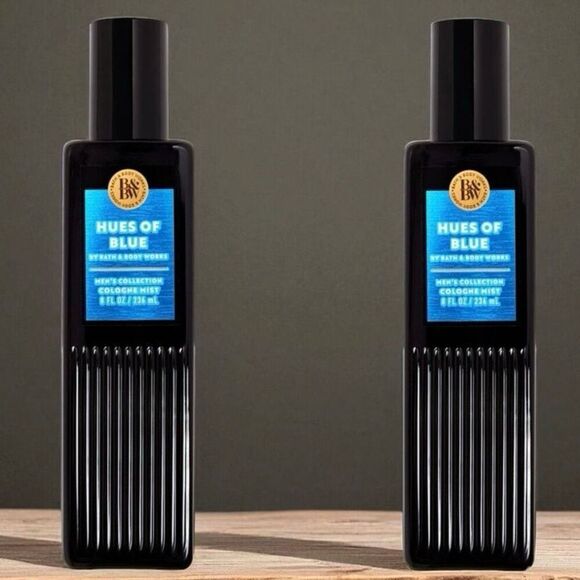 Bath & Body Works Other - NWT 2 Bath & Body Works Fragrant Men's Hues Of Blue 8 oz / 226 g Cologne Mist